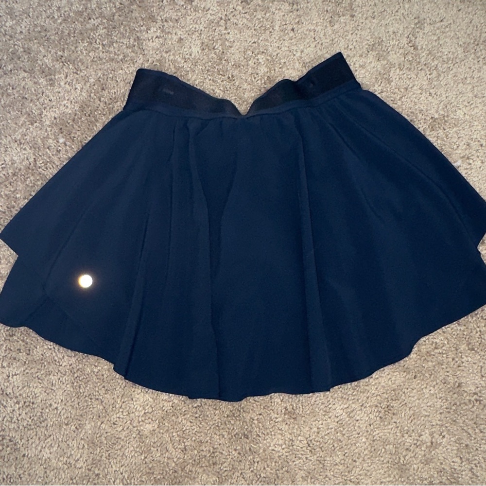 Lululemon Athletica Court Rival Dark Blue Golf or Tennis Skort